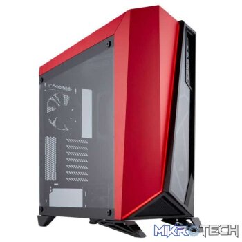 Corsair Carbide SPEC-OMEGA Mid Tower Gaming Case  Black/Red